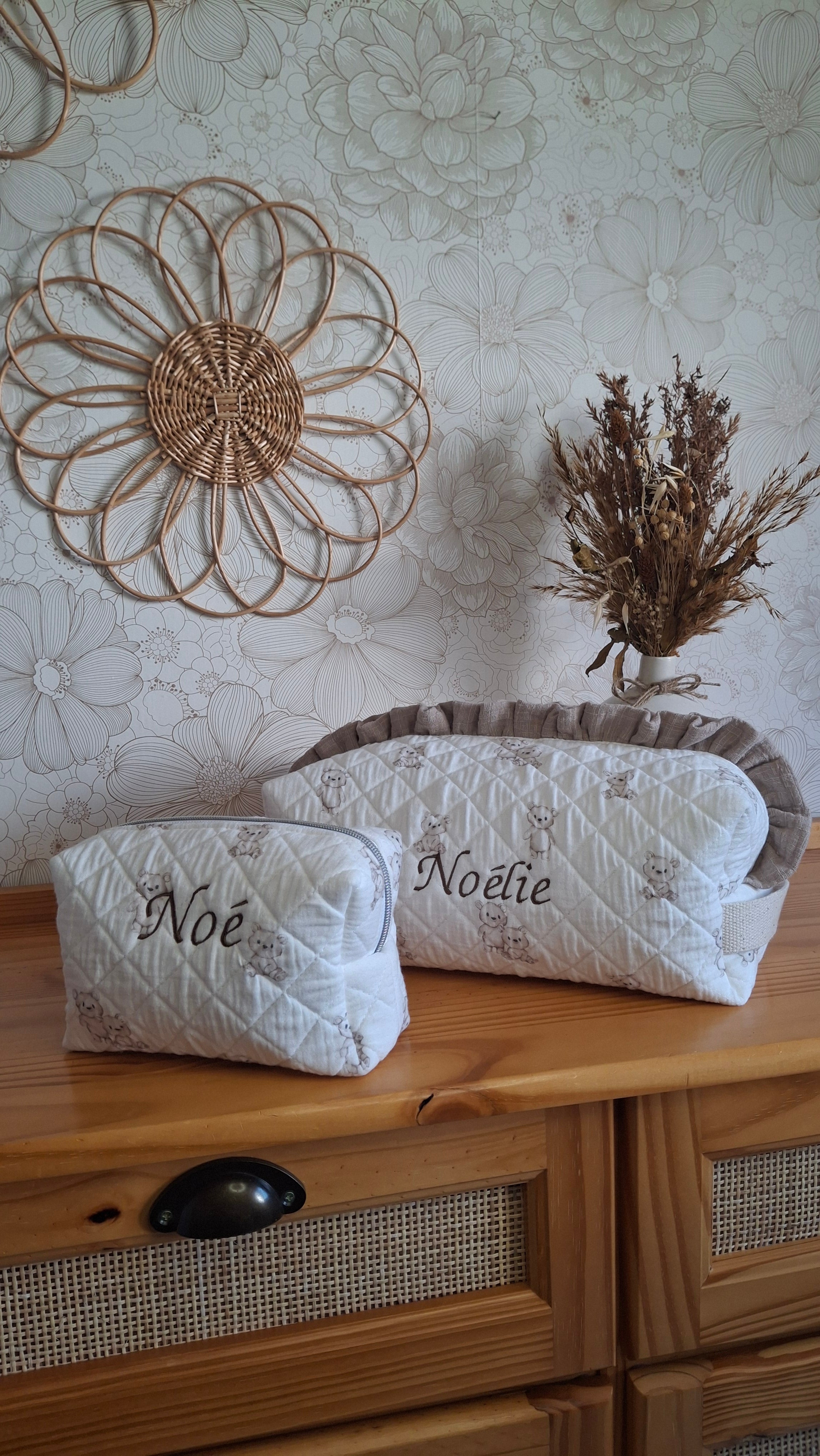 ✿ Trousse personnalisée "NOÉ" • Déclinable