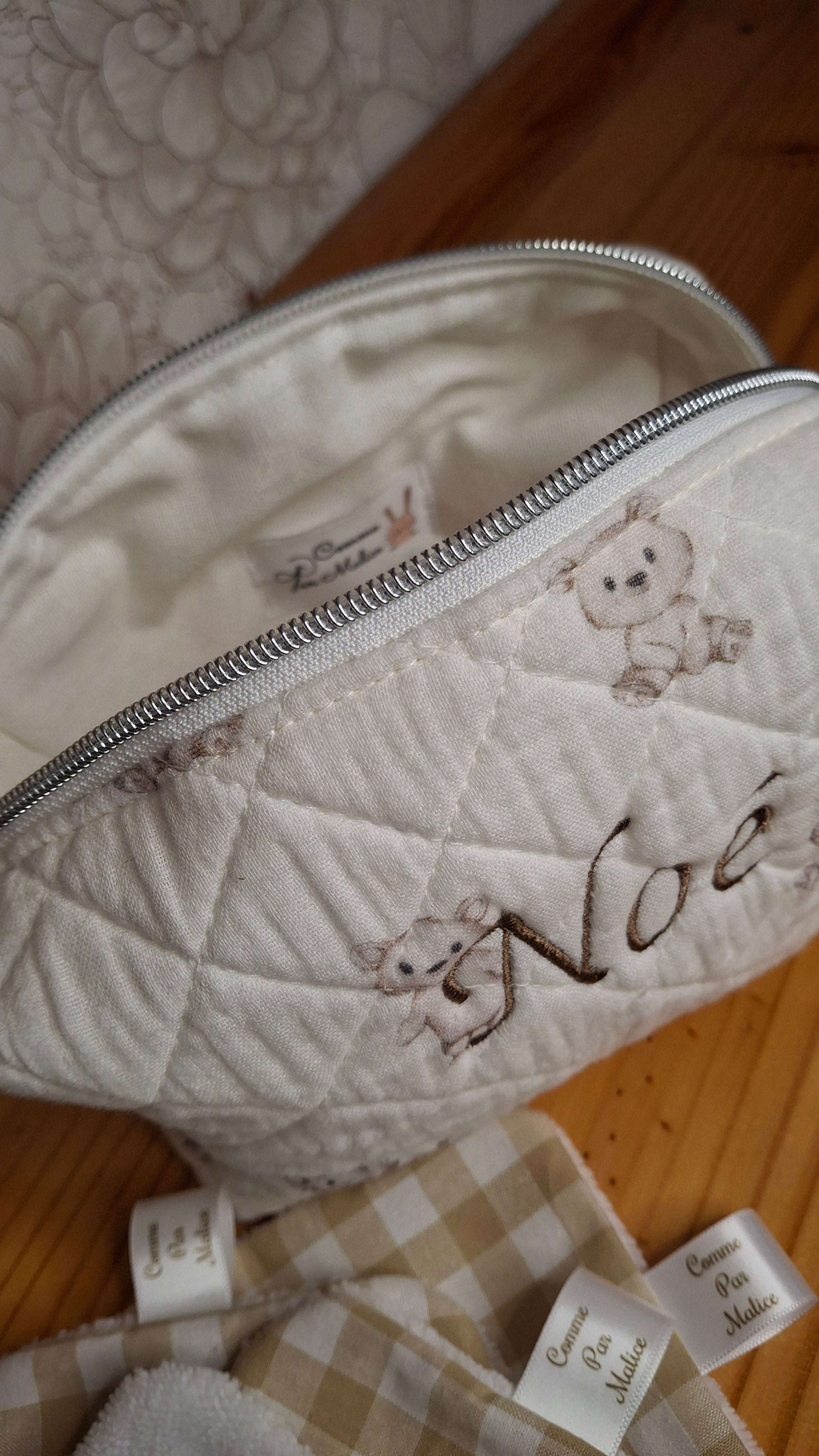 ✿ Trousse personnalisée "NOÉ" • Déclinable