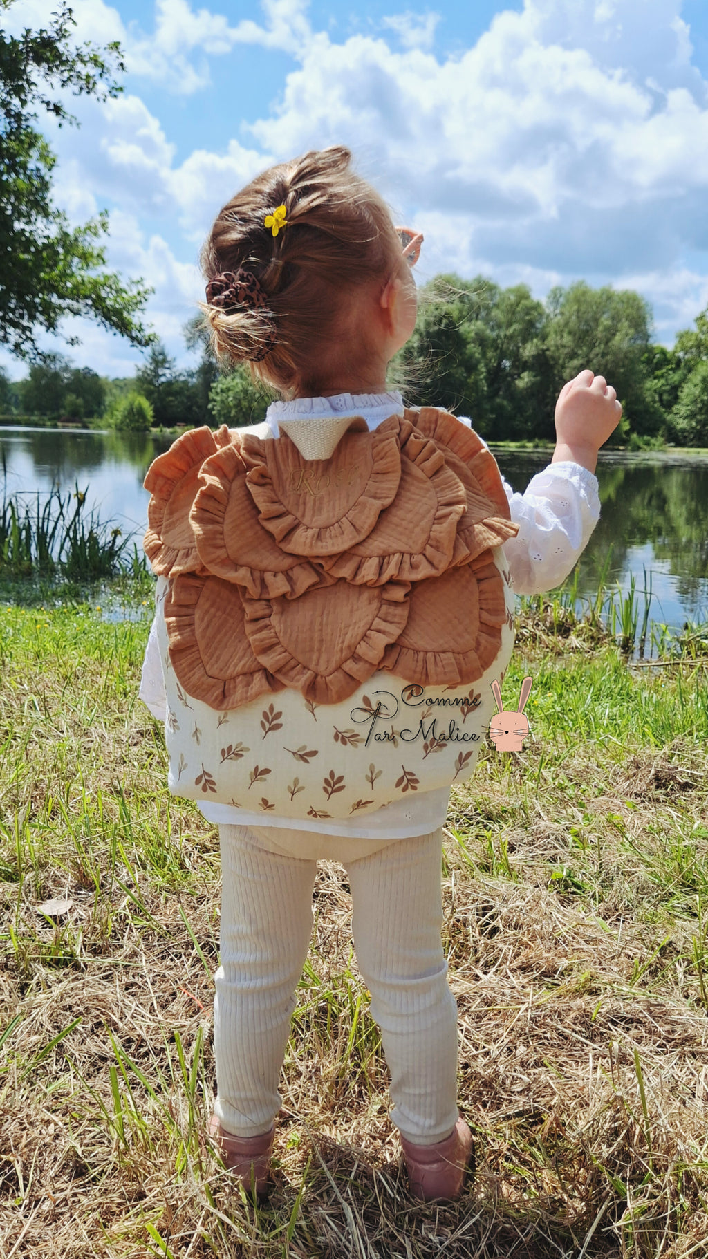 Sac à dos personnalisé "ROSE" ❀  Modèle personnalisé