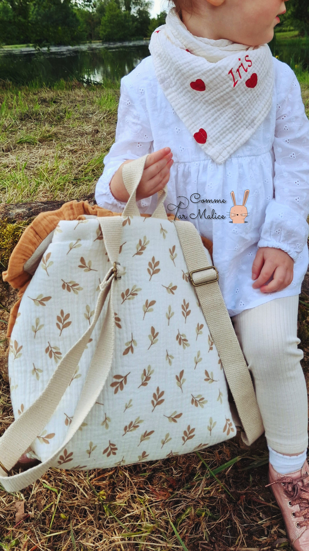 Sac à dos personnalisé "ROSE" ❀  Modèle personnalisé