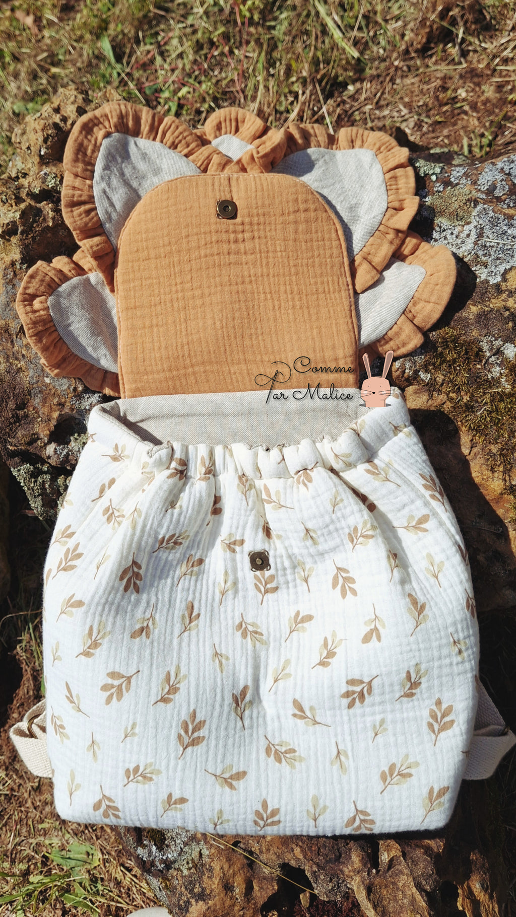 Sac à dos personnalisé "ROSE" ❀  Modèle personnalisé