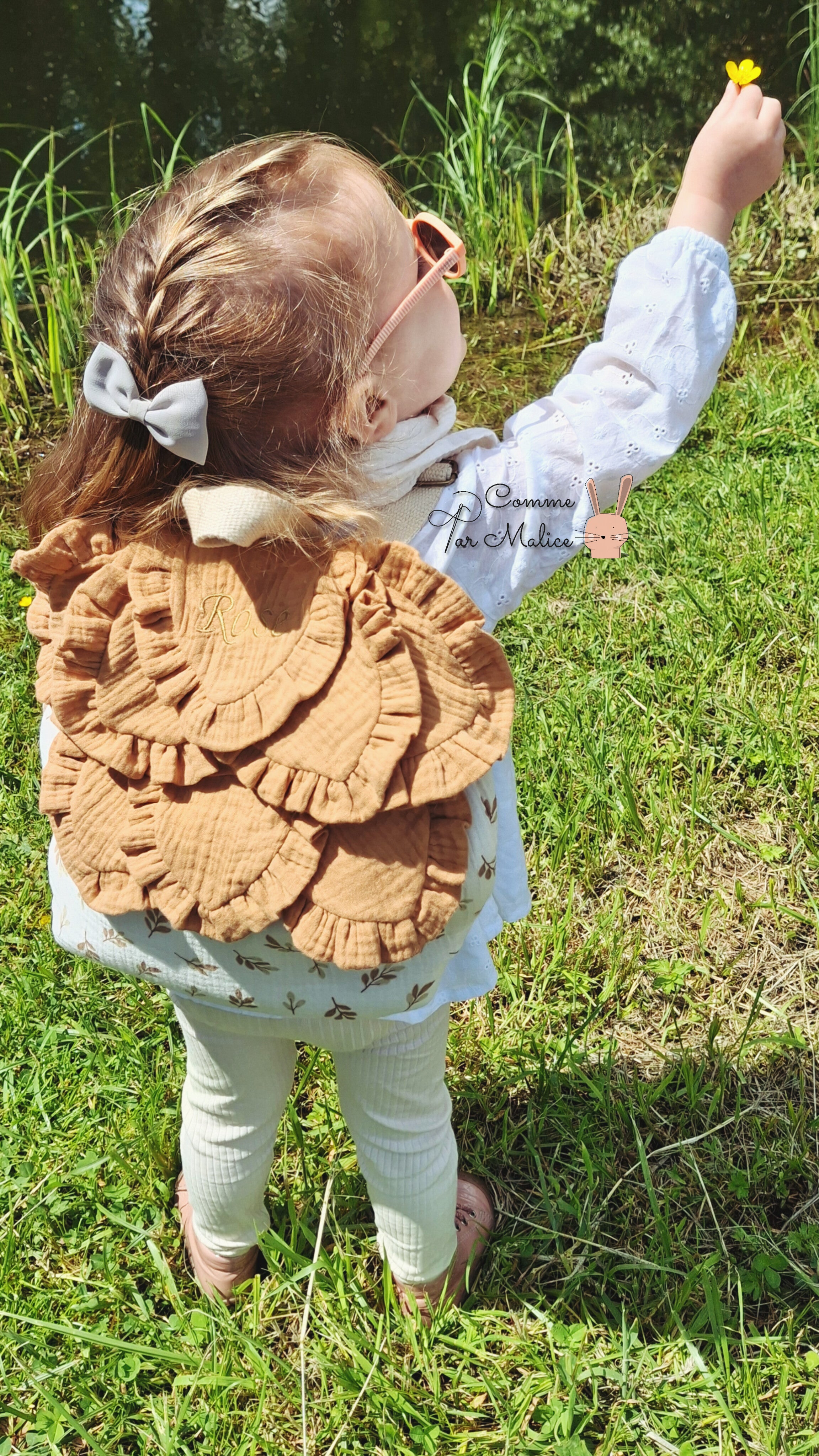 Sac à dos personnalisé "ROSE" ❀  Modèle personnalisé