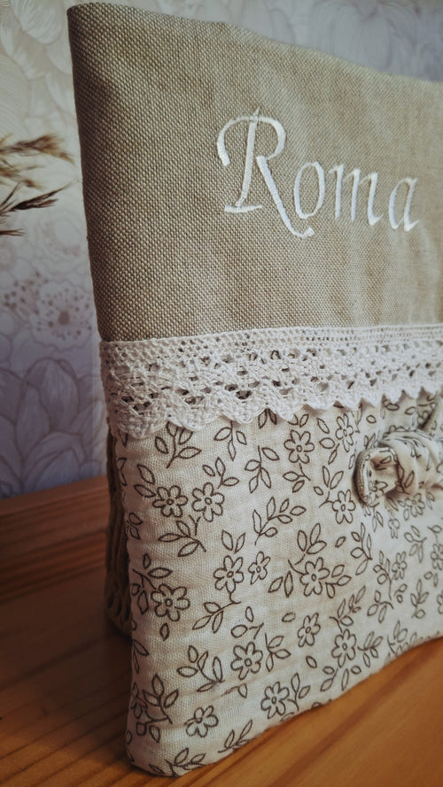 Protège carnet de santé personnalisé "ROMA" ❀  Personnalisé